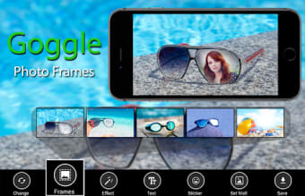 Goggle Photo Frames -  sunglas