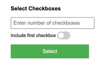 Multi-Checkbox Selector