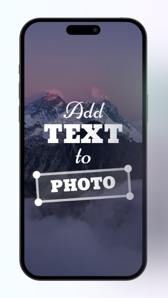 Text on Photos. Poster Maker