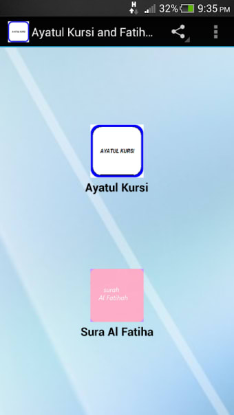 Ayatul Kursi and Fatiha MP3