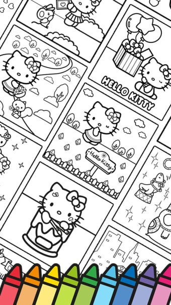 Hello Kitty: Coloring Book