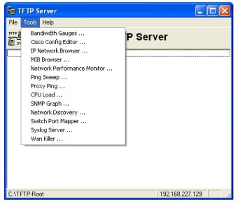 SolarWinds TFTP Server
