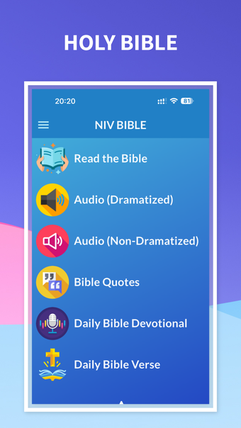 Holy Bible NIV - Audio  Verse