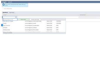 NetSuite Field Finder