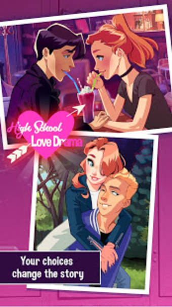 High School Love Drama: Love Story Games
