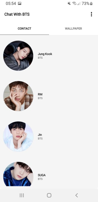 Chat and Video Call With BTS -