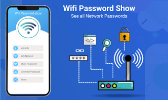 wifi password show: Master app