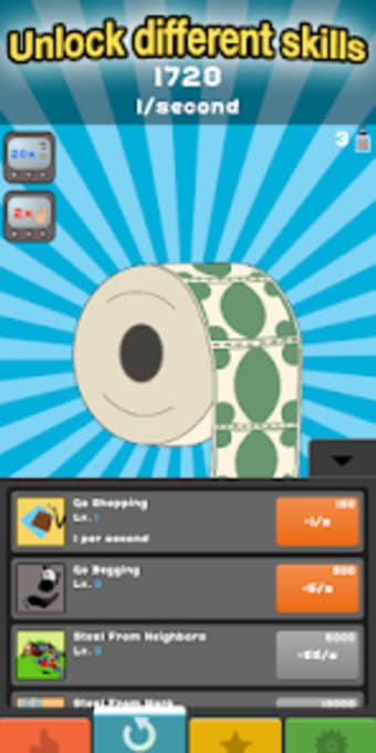 Toilet Paper Idle Clicker