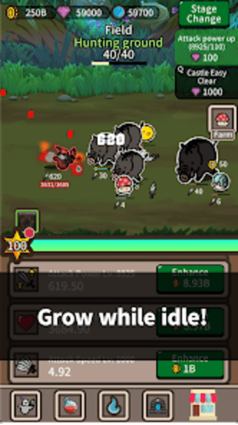 Lonely Knight : Idle RogueLike