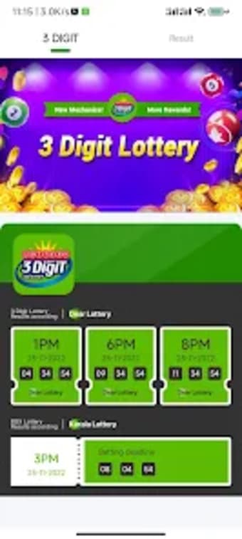 3Digit Lottery