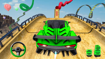 Mega Ramp Car Stunts-Car Games