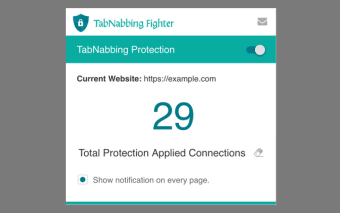 Tabnabbing Fighter:Phishing Attack Protection
