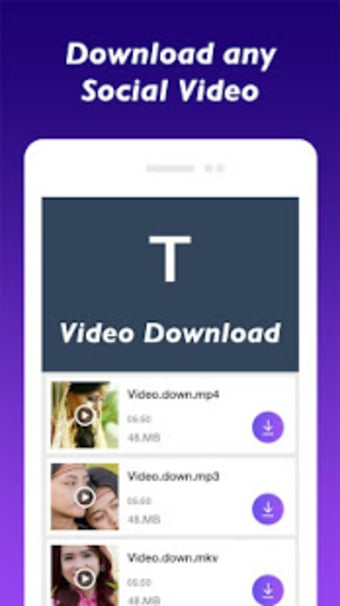 All video downloader - Repost HD Video