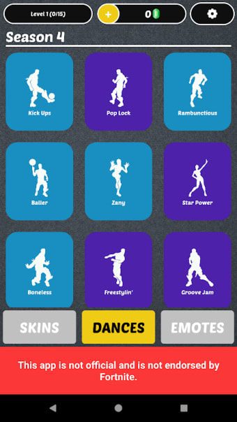 Battle Royale - Dances & Emotes
