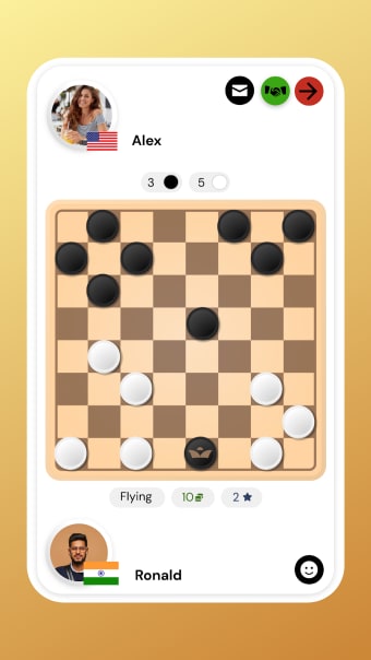 Checkers Online - Board Game