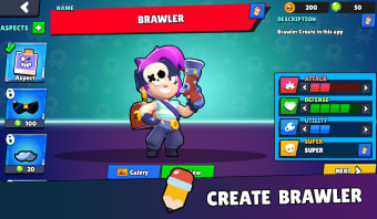 Create Brawler for Brawl Stars