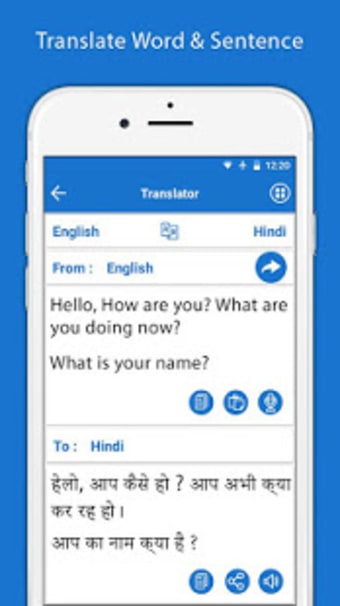 Hindi English Translator - English Dictionary