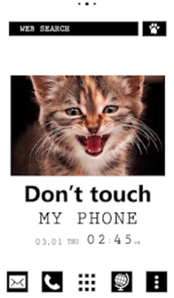 Dont Touch My Phone Theme