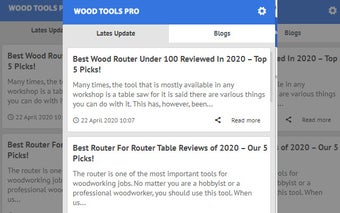 Wood Tools Pro - Latest News Update