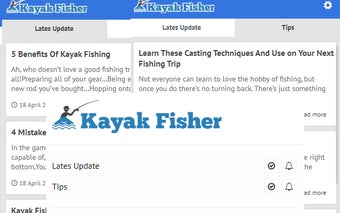 Kayak Fisher - Latest Blog News Update