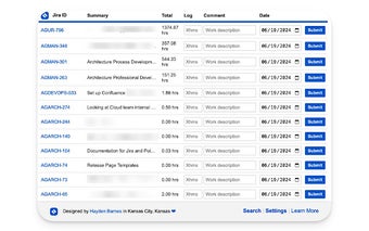 Jira Log Time