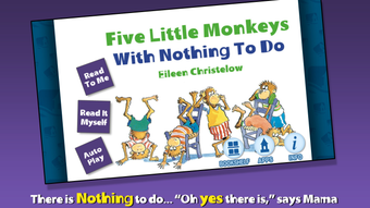 5 Little Monkeys Nothing to Do