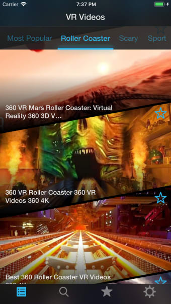 VR Movies : 2D 3D 360 Video