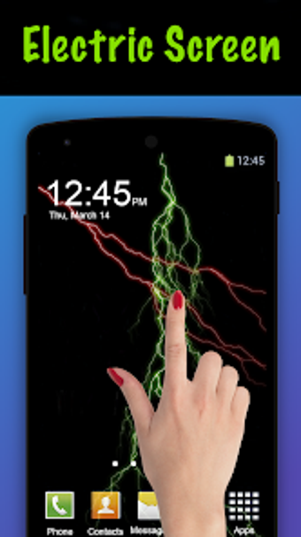 Volt electric screen prank app