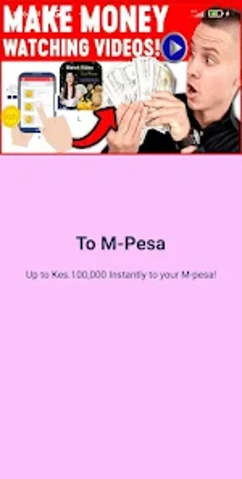 Watch Videos and Earn to Mpesa