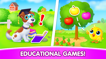 Education tablet game for kids