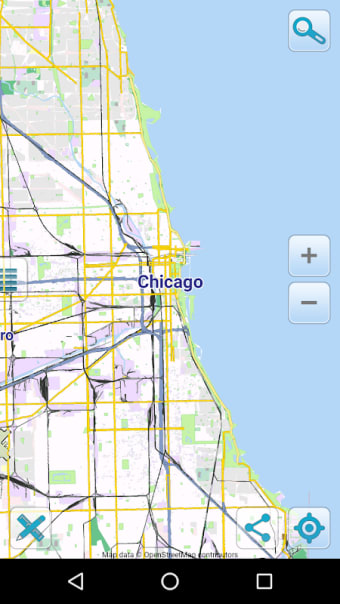 Map of Chicago offline