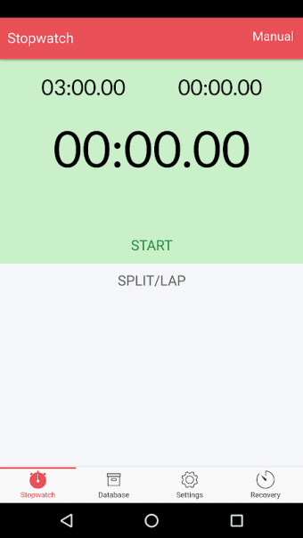 Sprint Stopwatch