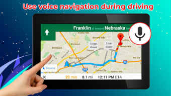 GPS Live Street View Voice Route  Offline Maps