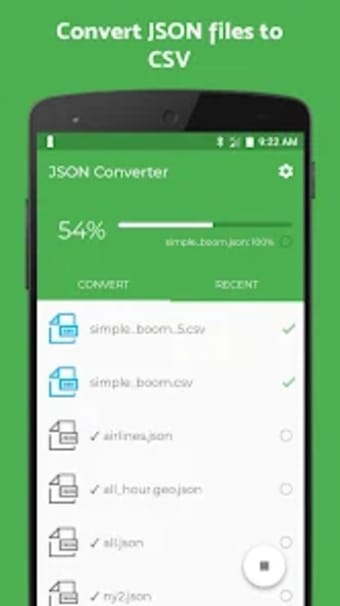 JSON Converter  JSON to CSV