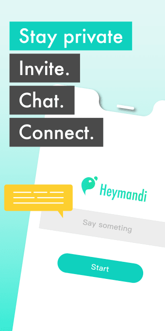 Heymandi - New Friends via Words