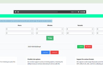 Trim Audio Online