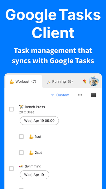 ToDo for Google - Manage tasks