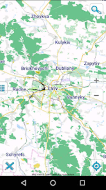 Map of Lviv offline