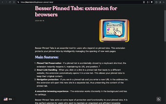 Besser Pinned Tabs