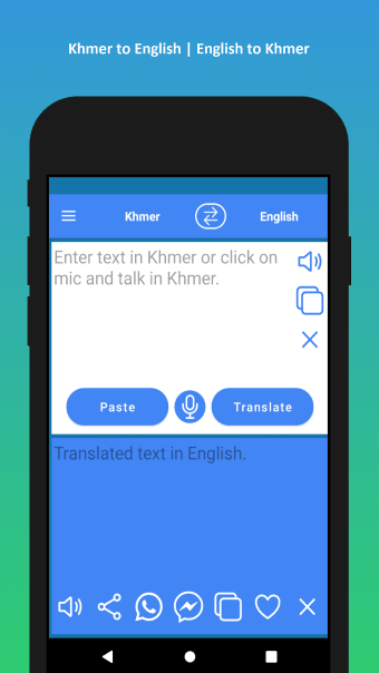 Khmer to English Translator