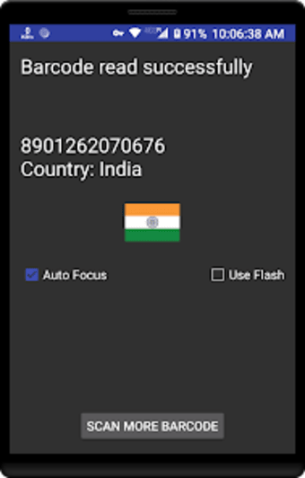Barcode Origin Country Scanner