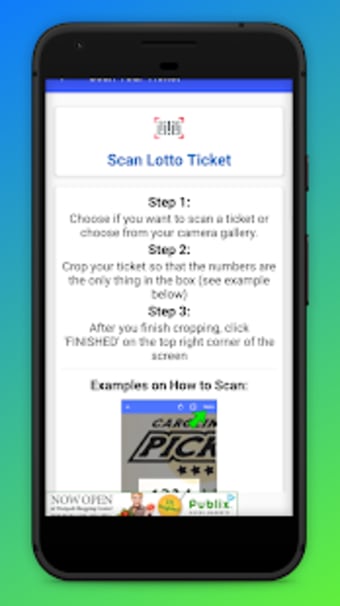 Lotto Scanner  Lottery Ticket Checker