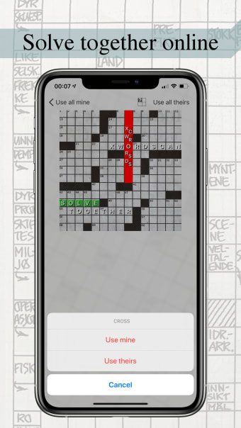 Crossword Scanner: solve daily