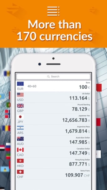 Currency converter live rates
