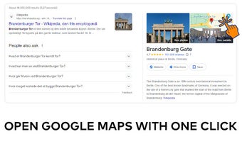 Clickable Google Maps