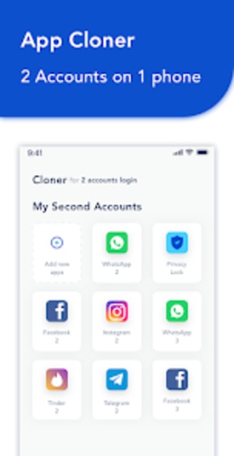 App Cloner for 2 accounts