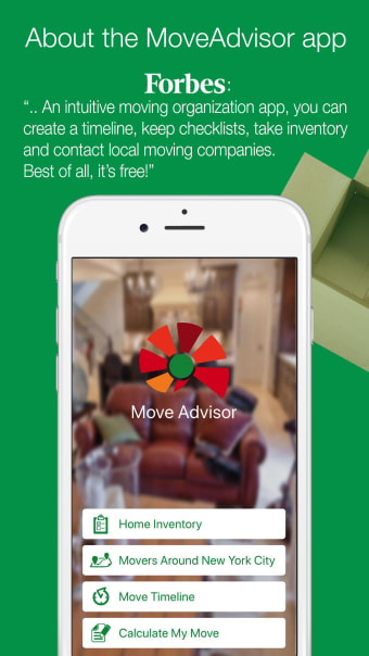 MoveAdvisor: Moving App