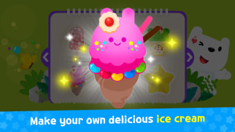 Ice Cream Color Game for Kids