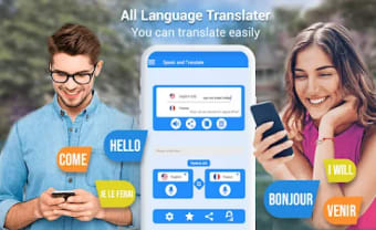 speak to voice and translate e