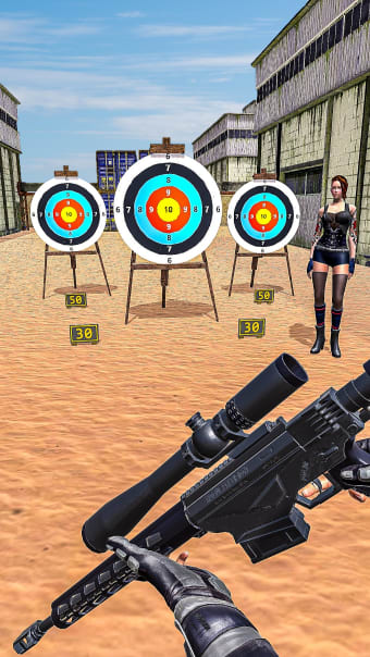 Real Target Gun Shooter Games